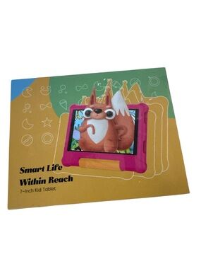 Smart Life Within Reach 7” Kids Tablet 32GB Pink – New in Box